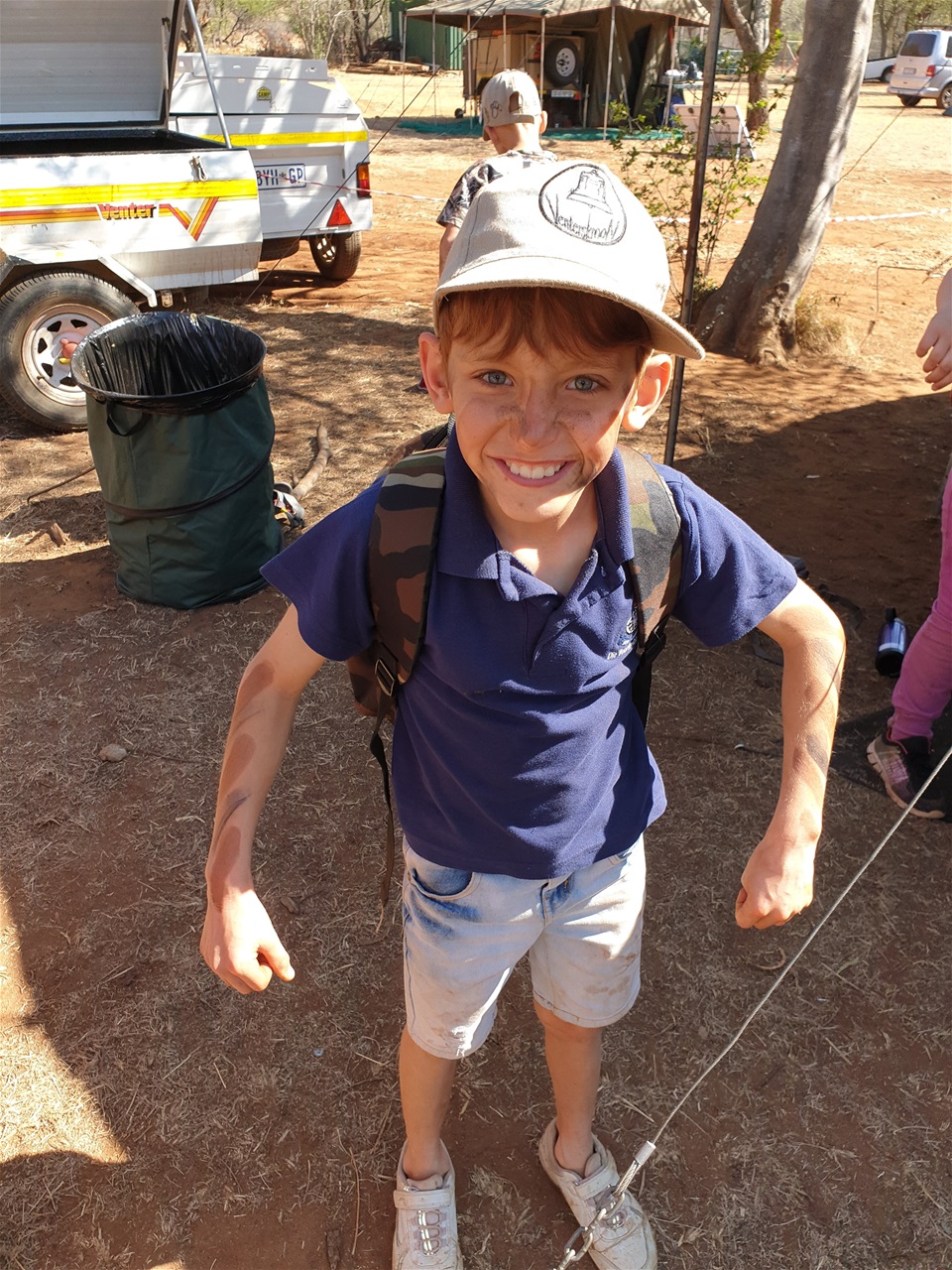 Wanting to look tough